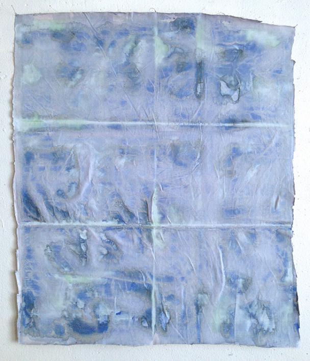 OFL_12 acrylic on linen, 24.7 X 21.2" (63cm x 54 cm) 2015 old family linen